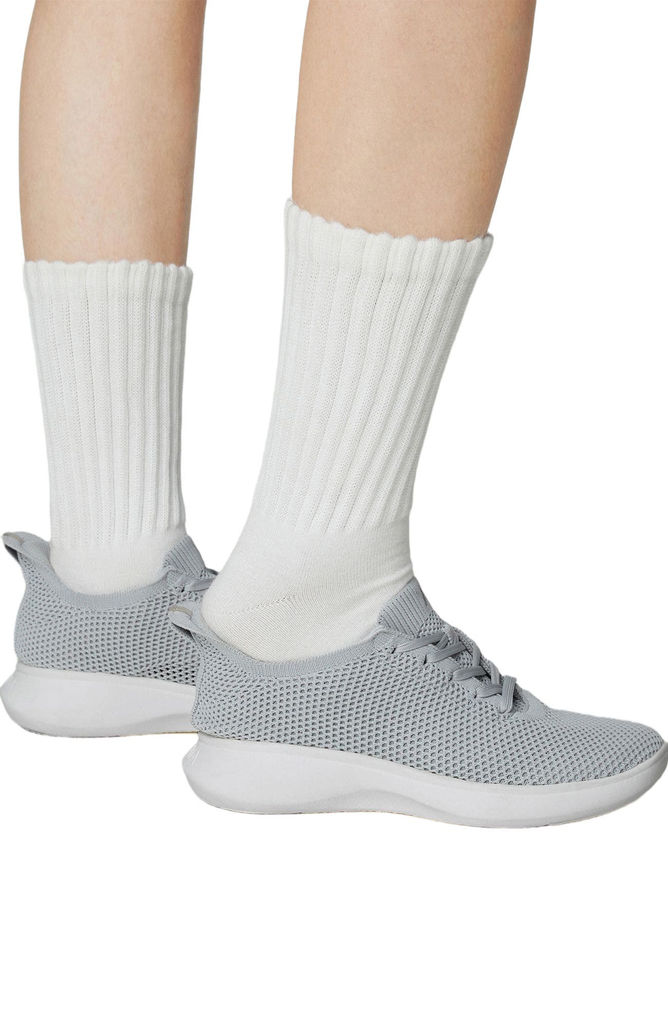 VIVAIA Unisex Sneaker Sliders (Hands Free) - Mesh, Alternate, color, Light Grey