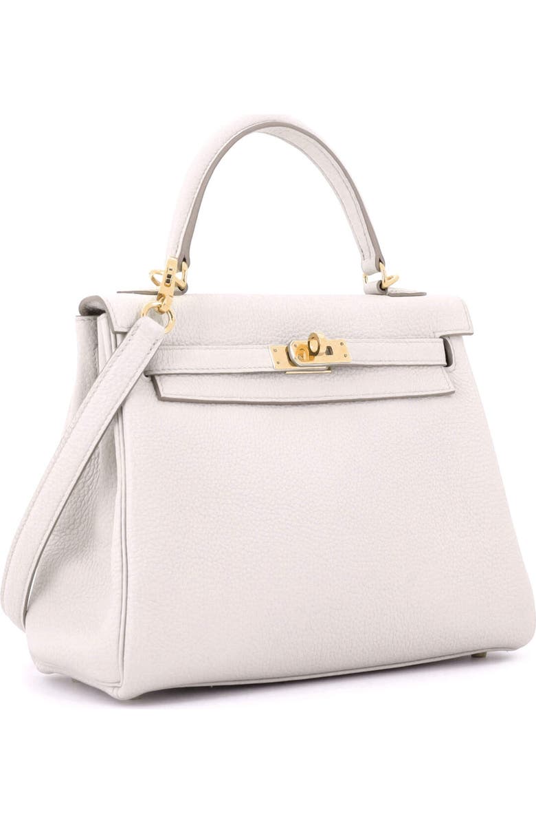 Pre-Owned Hermes Kelly Handbag Light Togo with Gold Hardware 25, Alternate, color, Beton