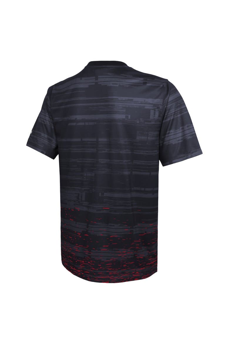 Men's New Era Navy Houston Texans Combine Authentic Sweep T-Shirt, Alternate, color, Navy