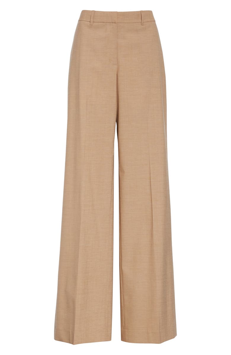 Lafayette 148 New York Dalton Stretch Wool Wide Leg Pants, Alternate, color, 