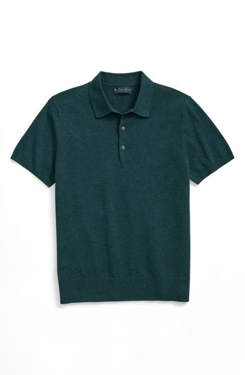 Supima® Cotton Polo Sweater