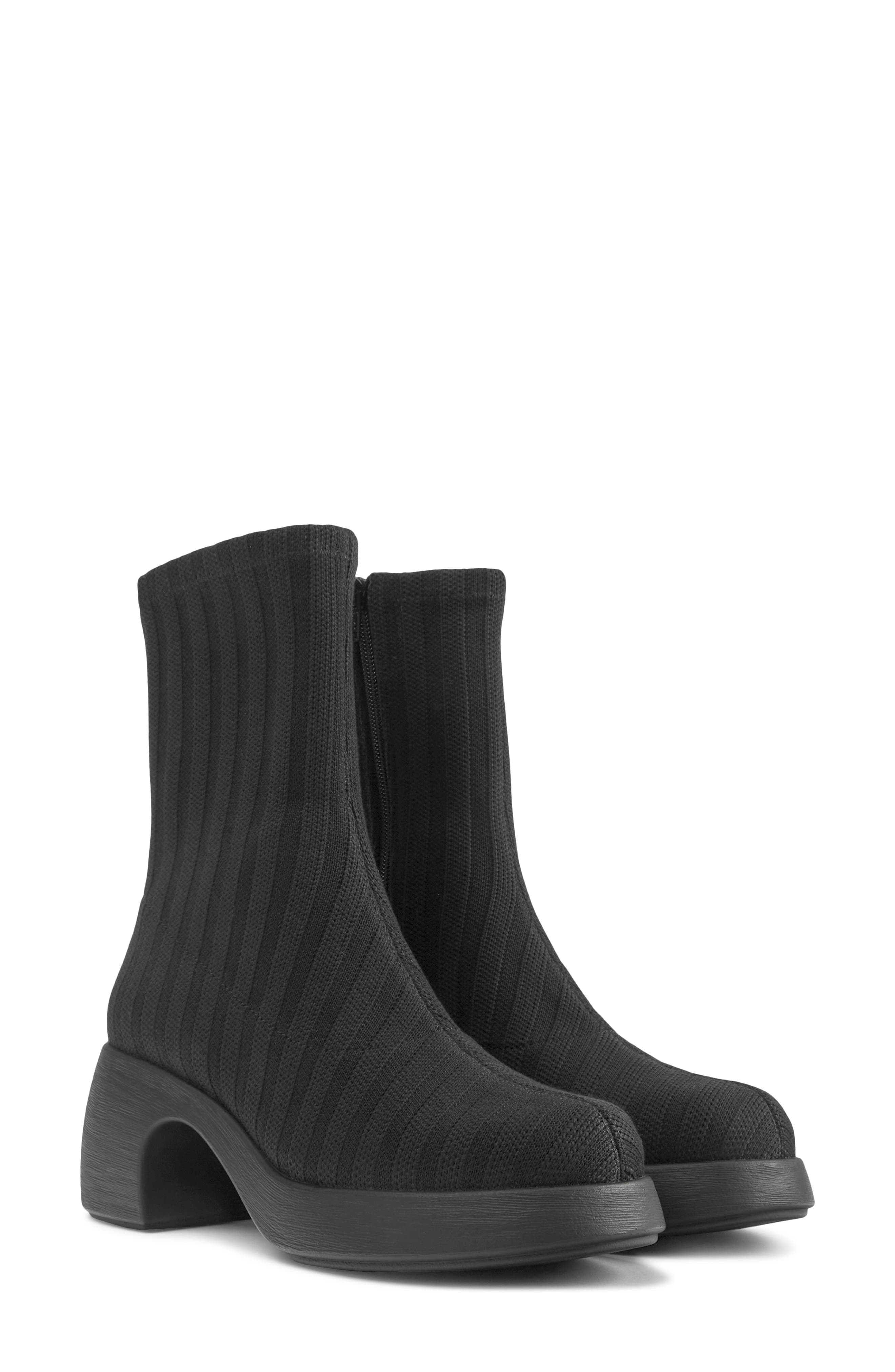 Camper Thelma Knit Boot, Alternate, color, 