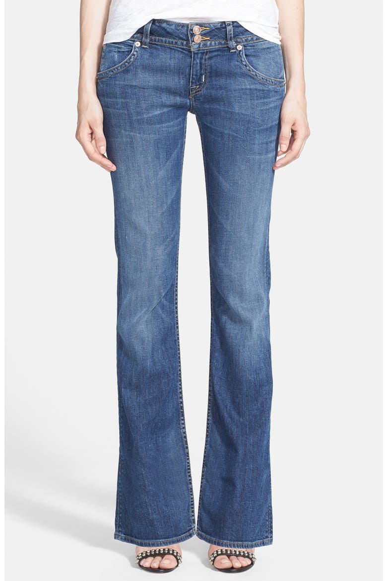 'Signature' Bootcut Jeans, Main, color, HACKNEY