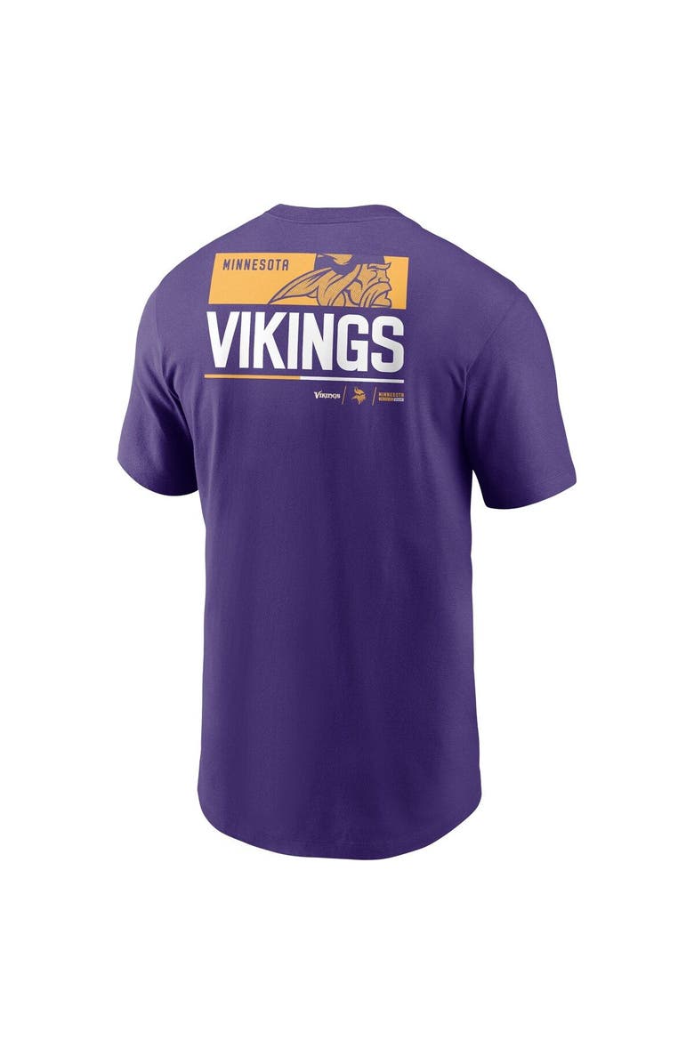 Nike Men's Nike Purple Minnesota Vikings Team Incline T-Shirt, Alternate, color,