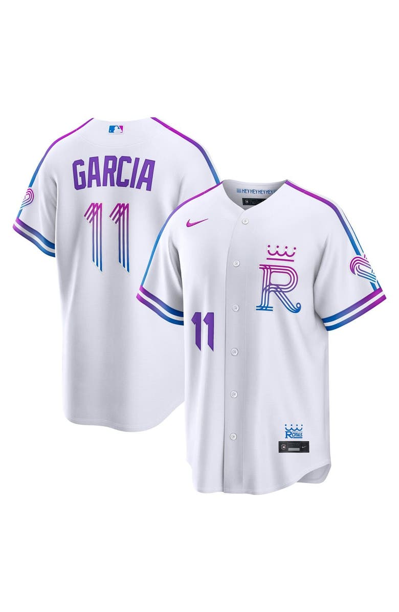 Nike Men's Nike Maikel Garcia White Kansas City Royals 2026 City Connect Stadium Jersey, Main, color, White