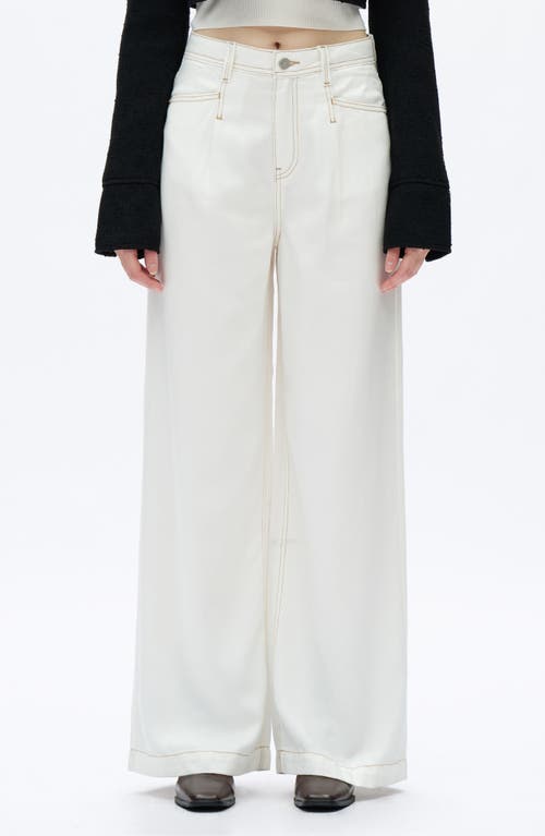 Bayeas High Waist Wide Leg Jeans In Neutral