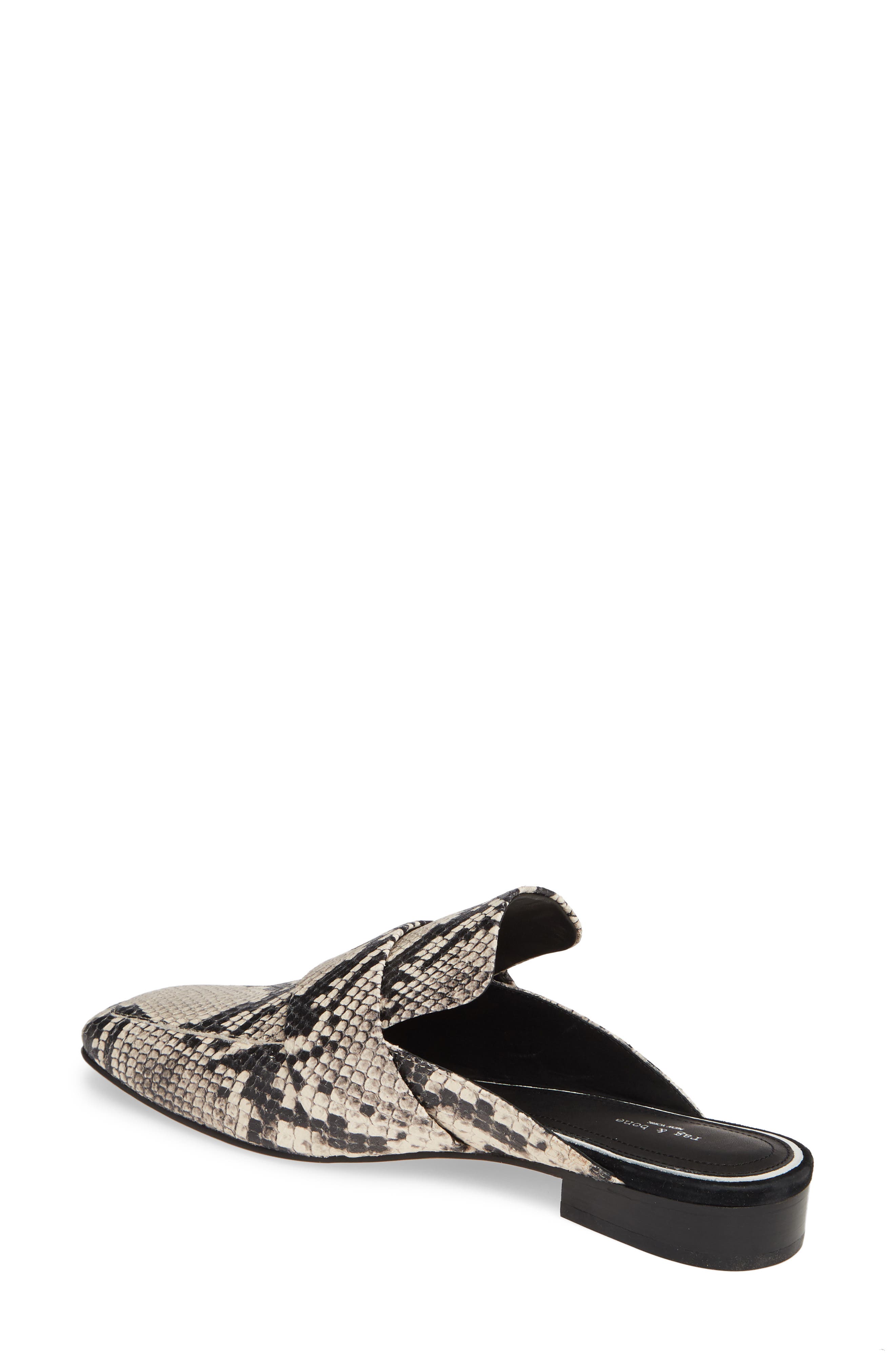 rag & bone Aslen Genuine Calf Hair Loafer Mule, Alternate, color, 