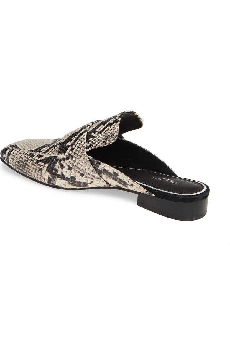rag & bone Aslen Genuine Calf Hair Loafer Mule, Alternate, color,