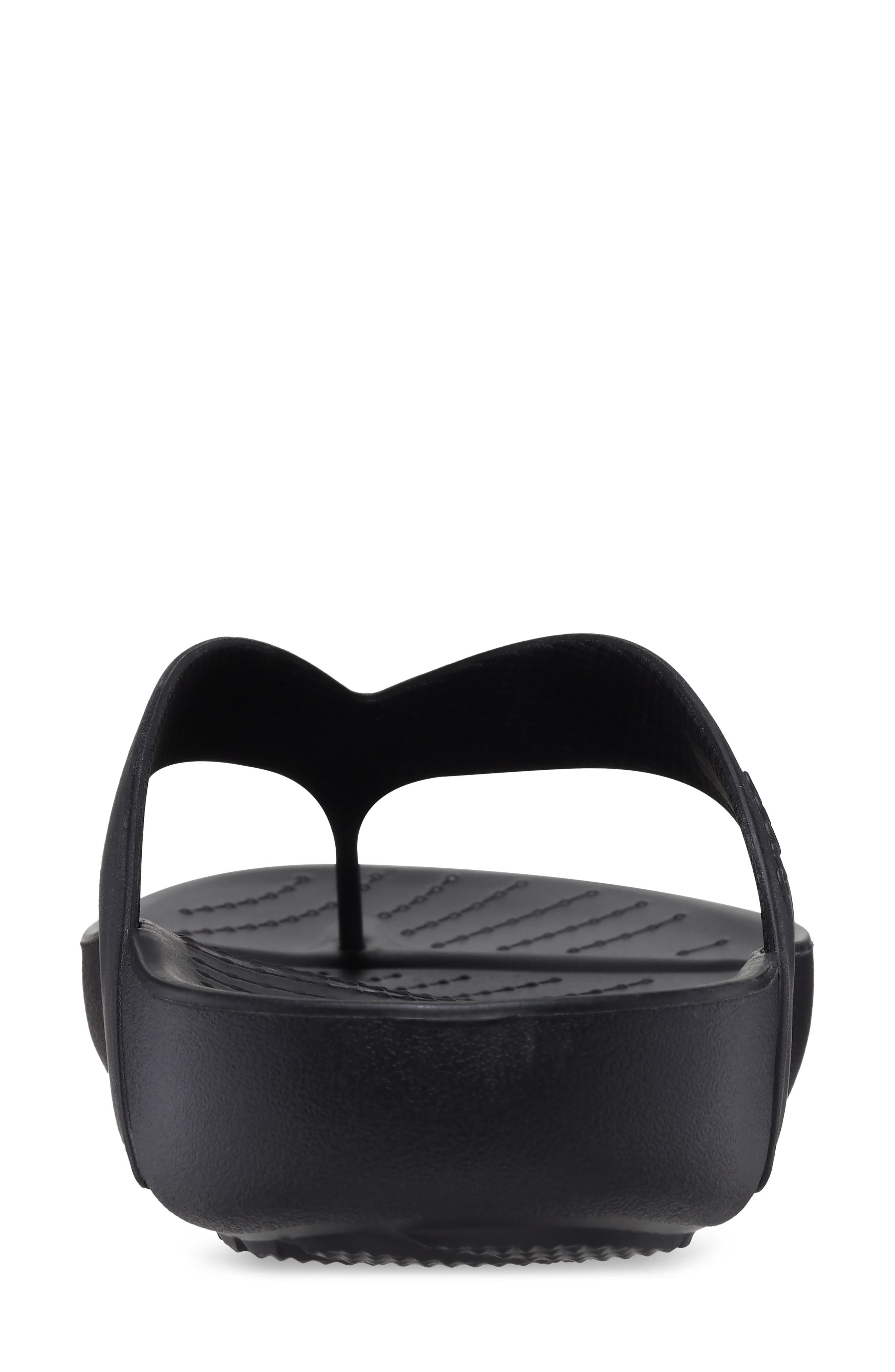Splash Flip Flop, Alternate, color, BLACK