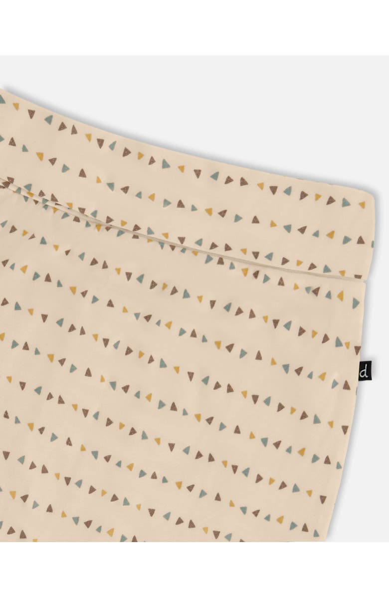 Deux par Deux Baby Boy's Printed Organic Cotton Evolutive Pant Off-White, Alternate, color,