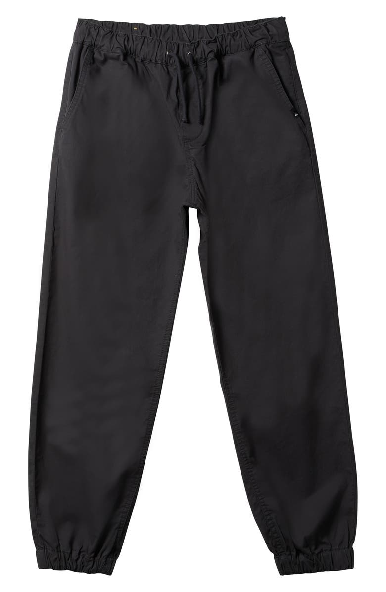 Quiksilver Kids' Taxer Beach Cruiser Stretch Organic Cotton Joggers, Main, color, 
