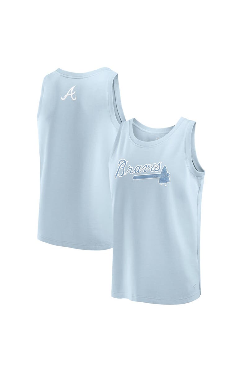 FANATICS Men's Fanatics Light Blue Atlanta Braves Elements Tank Top, Alternate, color, 