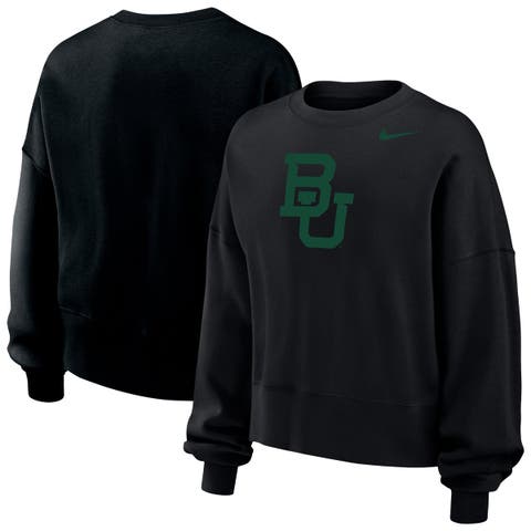 Women's Nike Black Baylor Bears Phoenix Fleece Pullover Sweatshirt