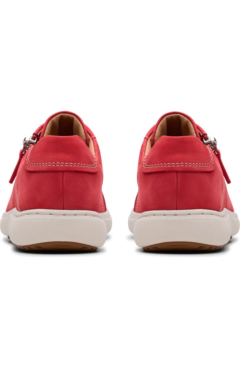 Clarks<sup>®</sup> Nalle Side Zip Sneaker, Alternate, color, Reb Nubuck