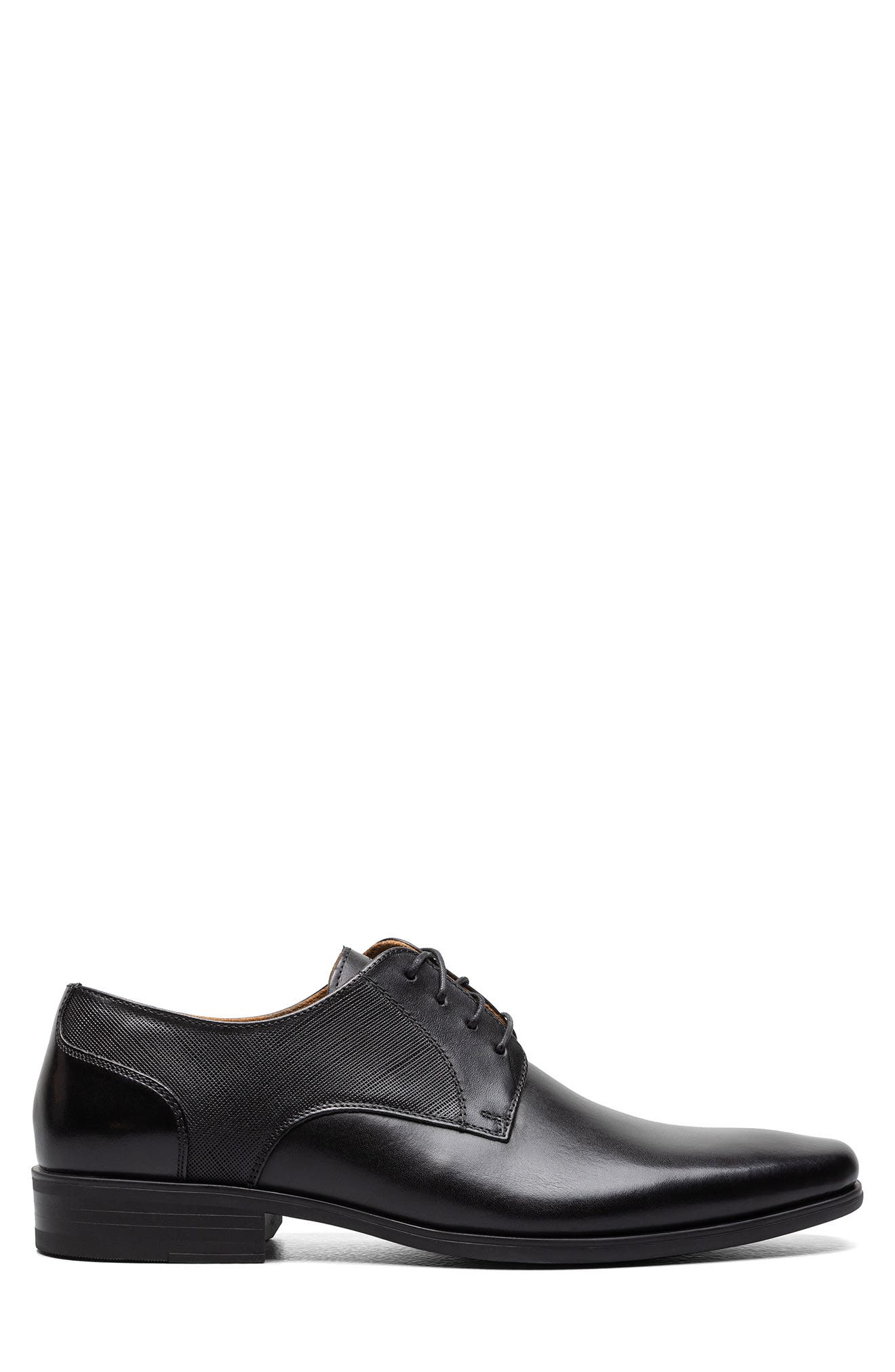Florsheim Jackson Plain Toe Derby, Alternate, color, Black