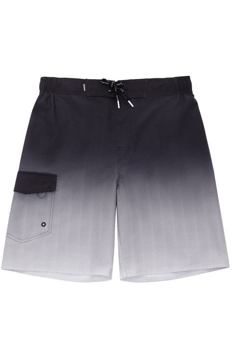 Quick-Dry Swim Trunks with Elastic Waist (Liner-Free)