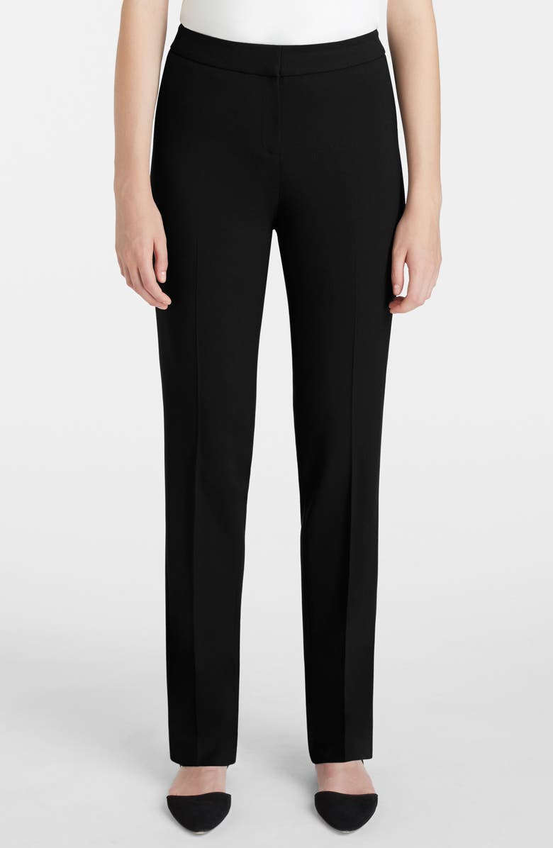 Lafayette 148 New York Barrow Stretch Wool Pants, Main, color,