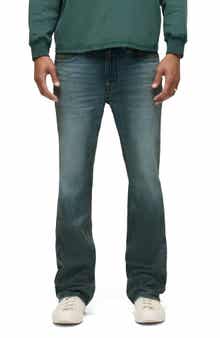 Hudson Jeans Walker Coated Kick Flare Jeans