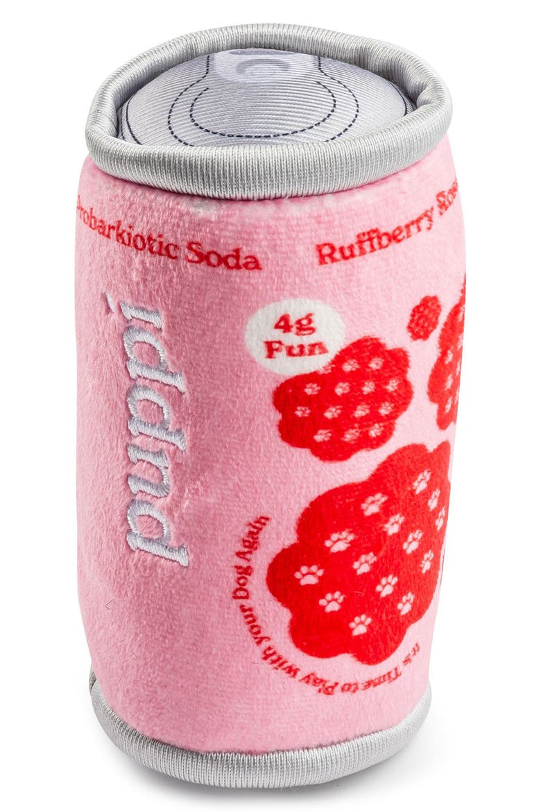 Puppi Ruffberry Rosé Plush Dog Toy, Main, color, RUFFBERRY ROSE