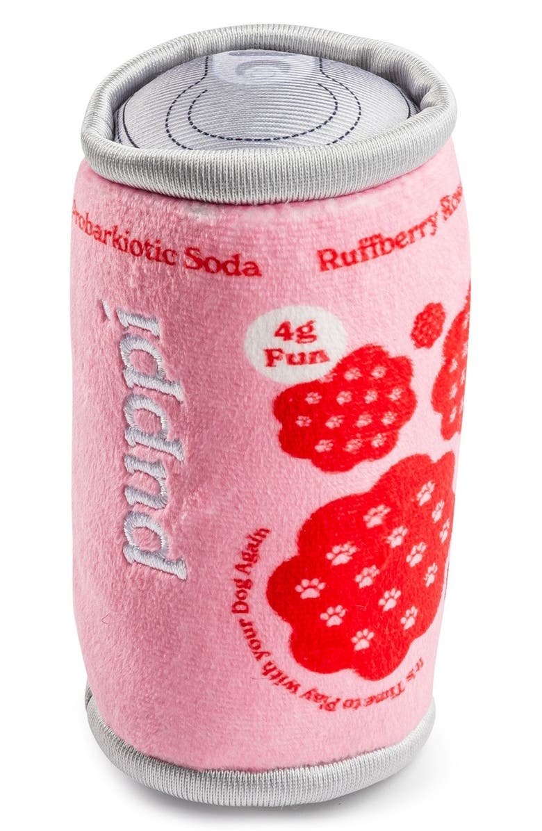 Haute Diggity Dog Puppi Ruffberry Rosé Plush Dog Toy, Main, color, Ruffberry Rose