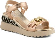 AZURA BY SPRING STEP Fabilosi Ankle Strap Wedge Sandal