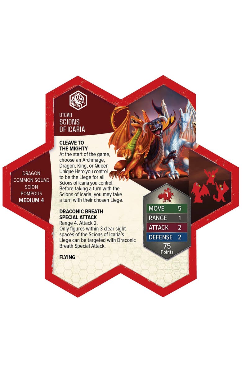 Renegade Game Studios Heroscape Greatbow Archers and Scions of Icaria Expansion, Alternate, color, Multicolored