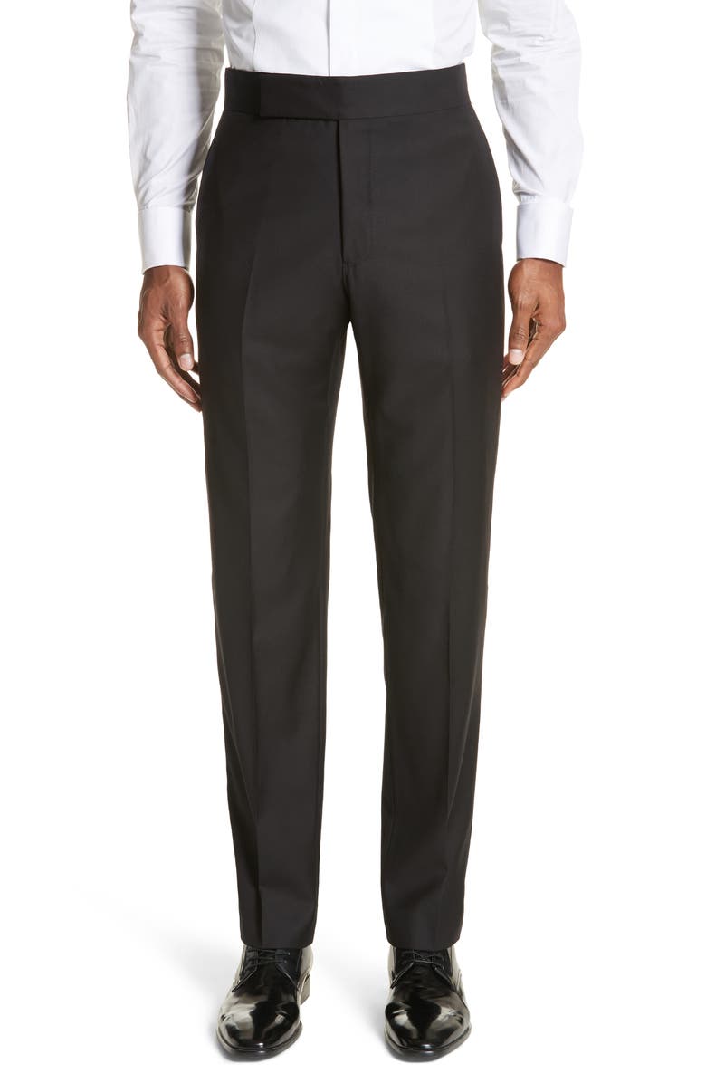 Emporio Armani Trim Fit Wool Tuxedo, Alternate, color,