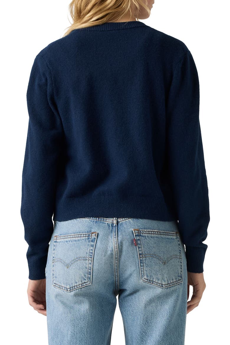 Claire Cardigan, Alternate, color, NAVY BLAZER