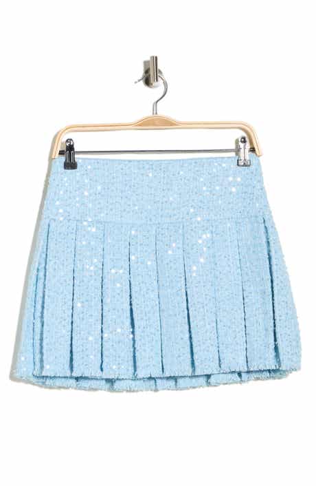 Alice + Olivia Emilie Box Pleat Miniskirt
