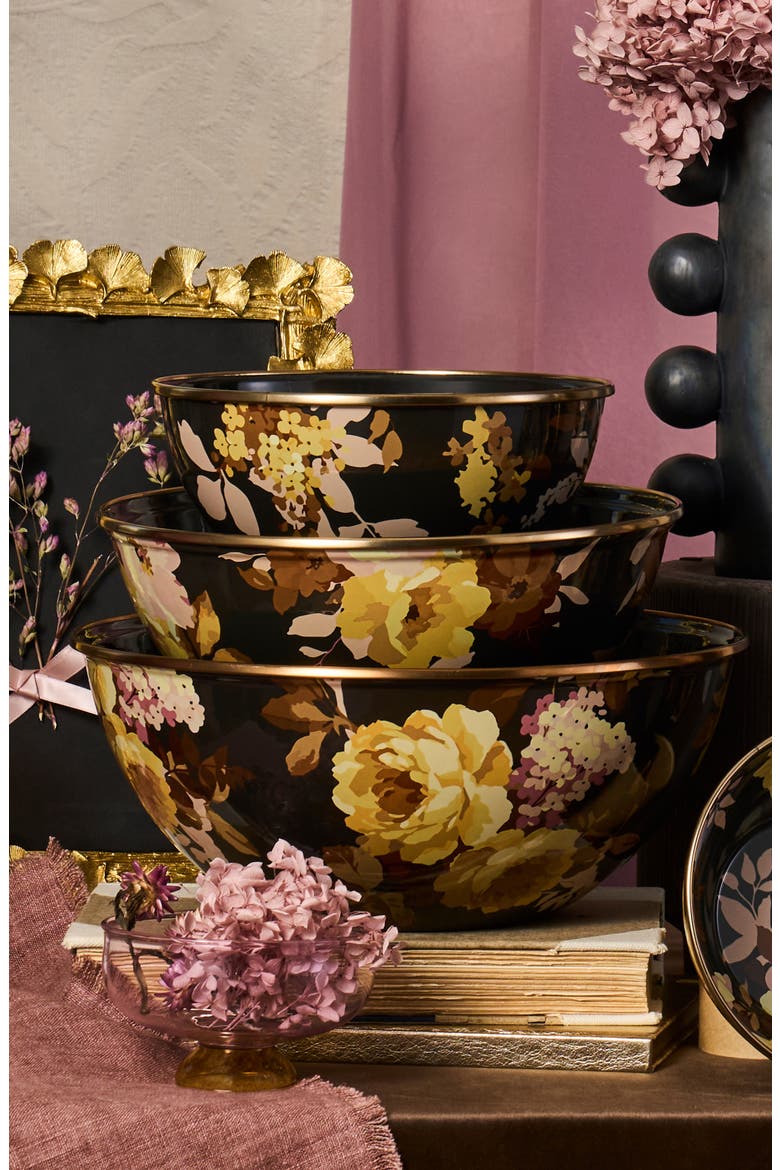 Wild Rose Medium Everyday Bowl, Alternate, color, BROWN