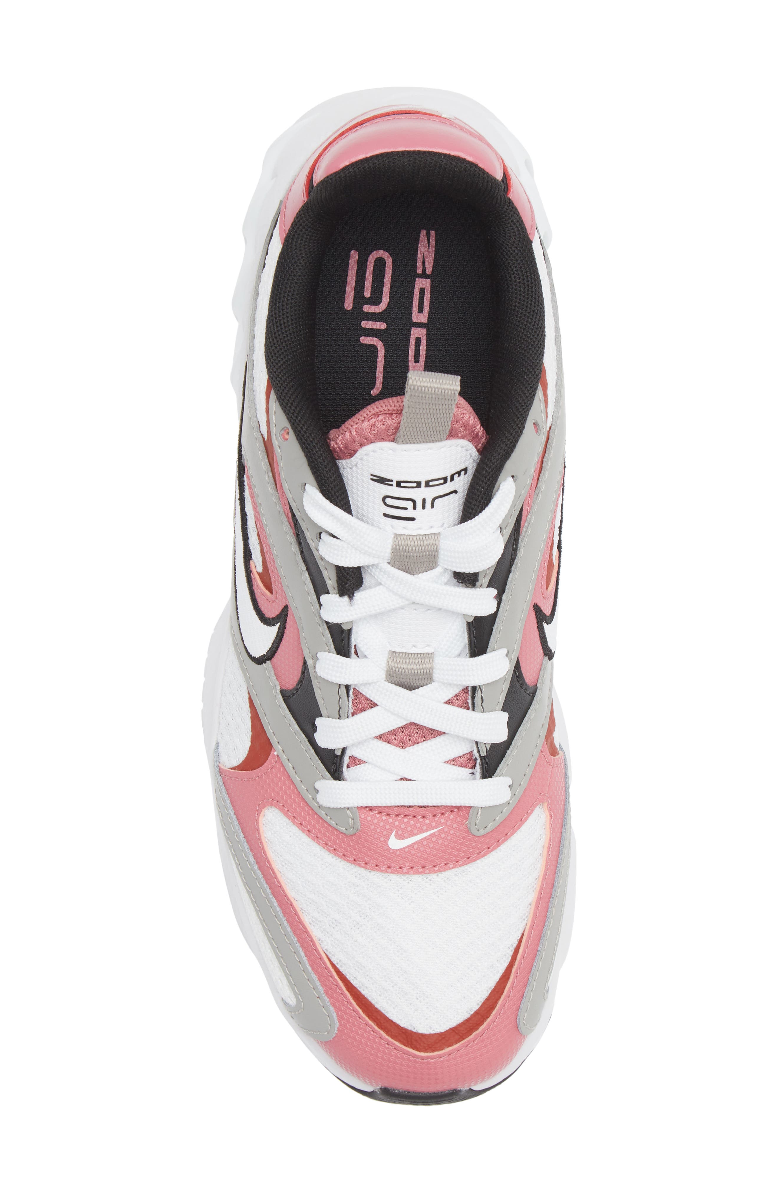 Zoom Air Fire Sneaker, Alternate, color, COBBLESTONE/ WHITE/ BERRY