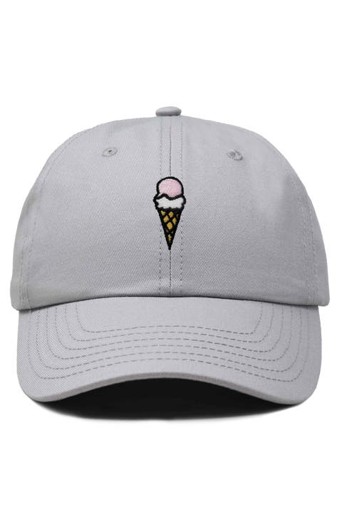 Double Scoop Embroidered Cap