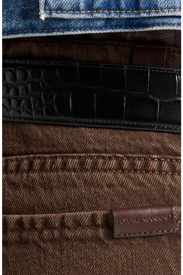 Dojo Coated Flare Pants, Alternate, color, LEATHER NOHO