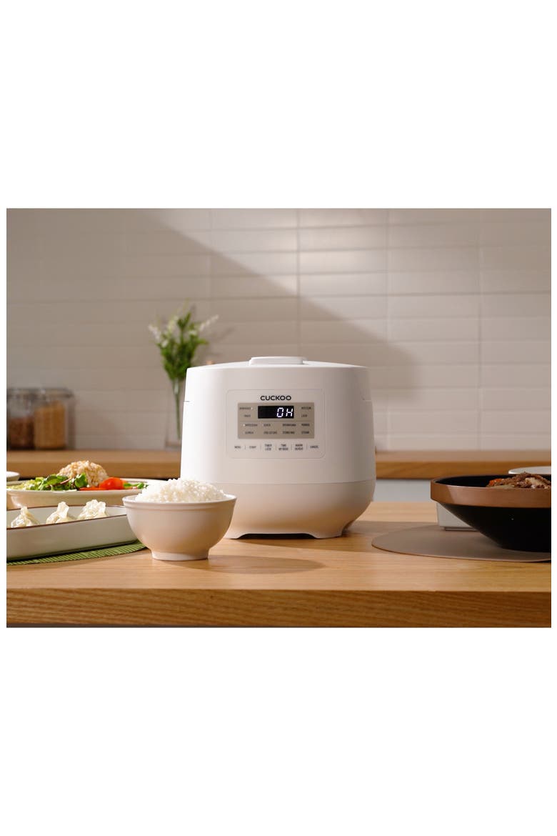 Micom 6-Cup Rice Cooker, Alternate, color, WHITE