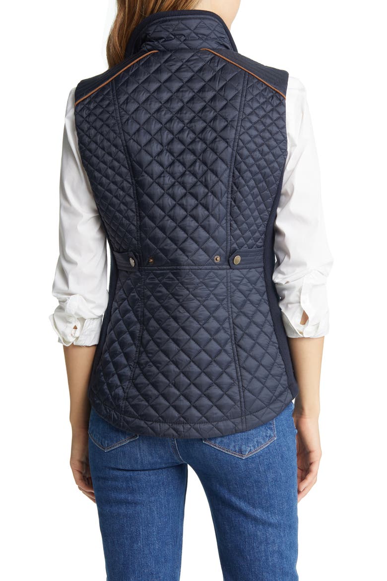 Quilted Vest, Alternate, color, NAVY