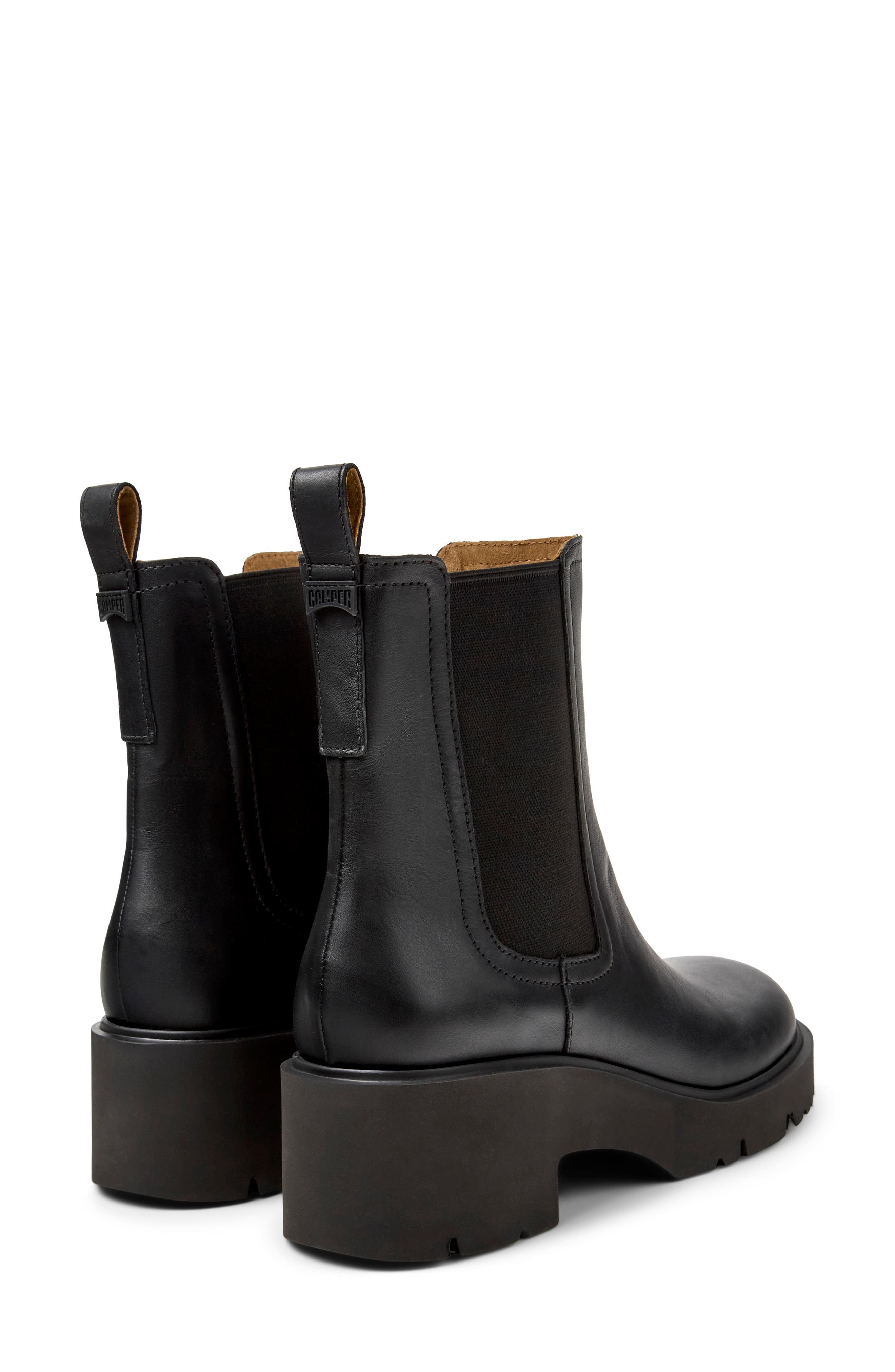 Camper Milah Chelsea Boot, Alternate, color, Black