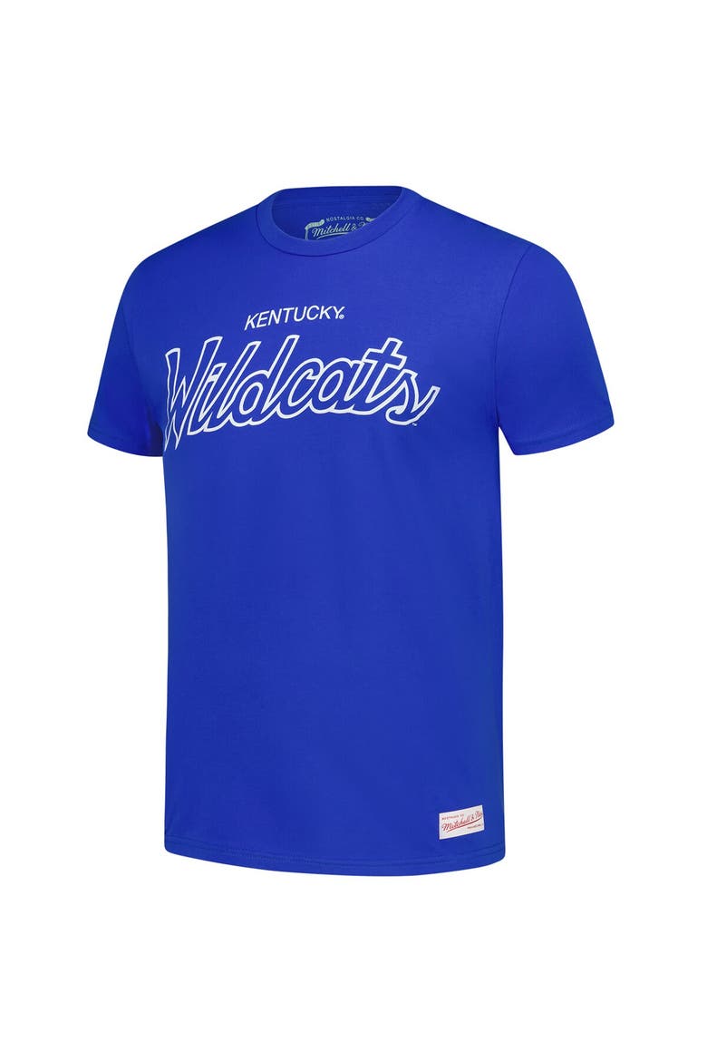 Men's Mitchell & Ness  Royal Kentucky Wildcats Elite Script T-Shirt, Alternate, color, Royal