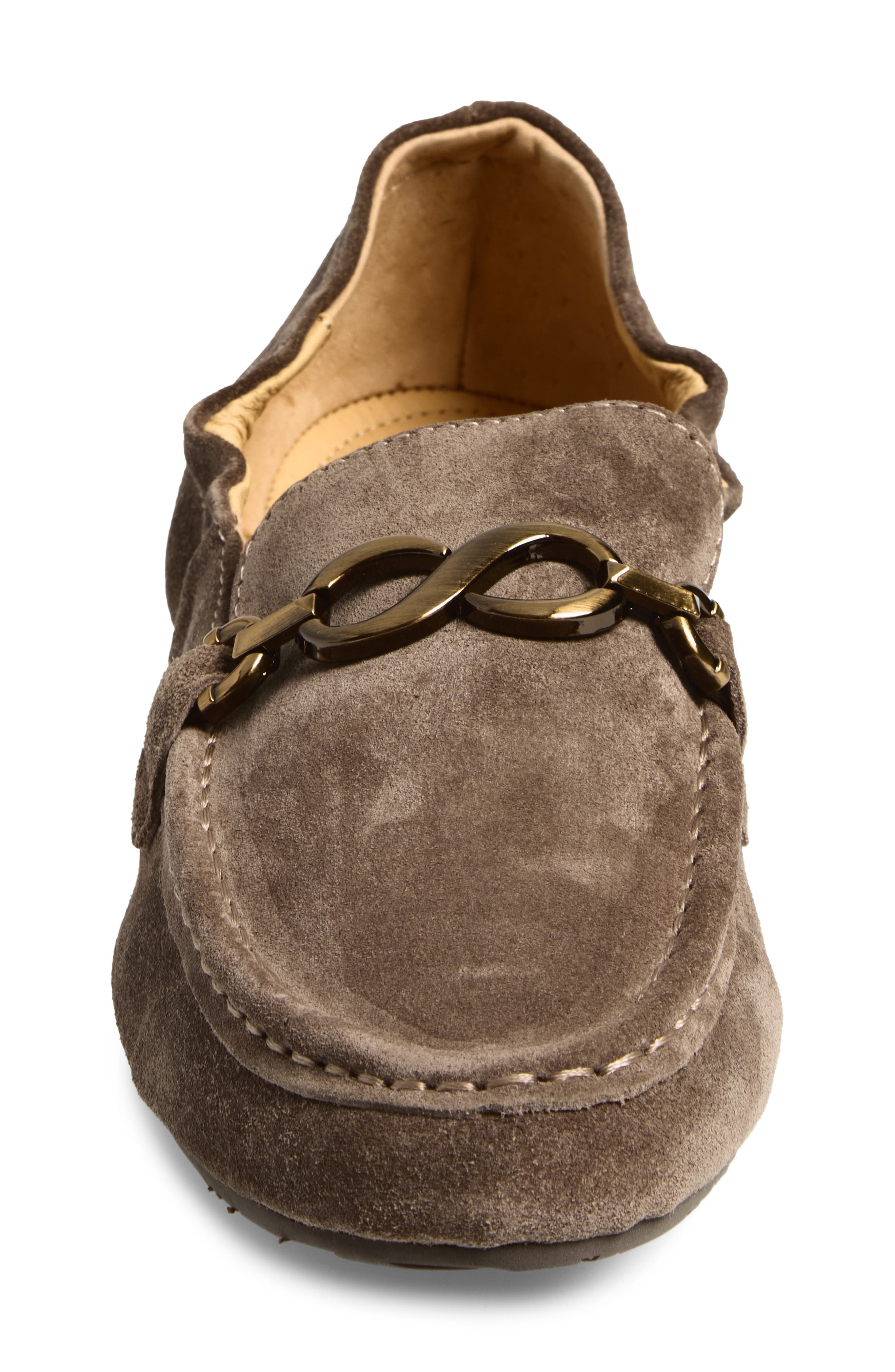 Alison Loafer, Alternate, color, DARK TAUPE SUEDE