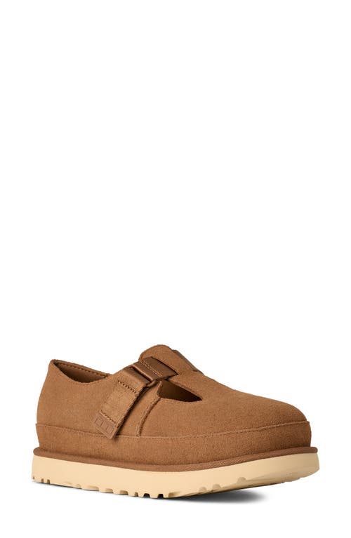 Ugg(r) Goldenstar Mary Jane Clog In Brown