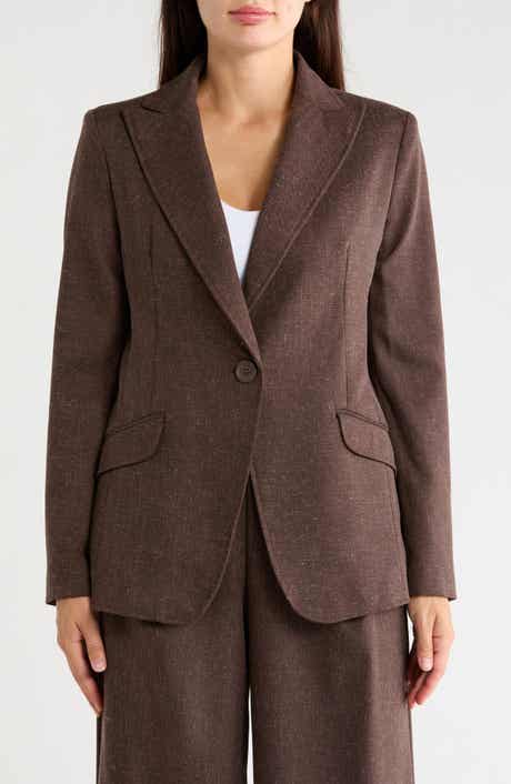 Peak Lapel Blazer