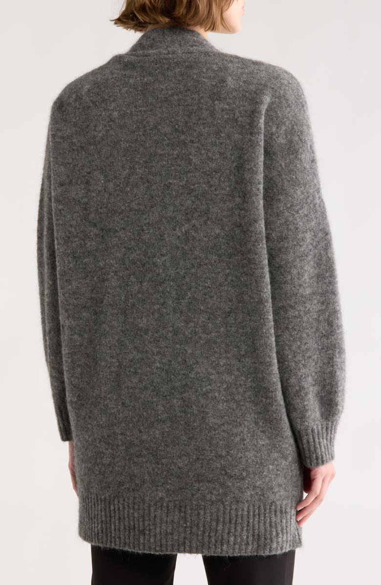 Eileen Fisher Pocket Cardigan, Alternate, color, Meteor