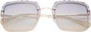 Ted Baker London 60mm Rimless Square Sunglasses
