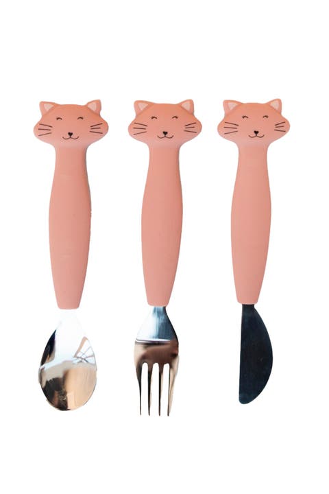 Silicone Cutlery Set 3-Pack