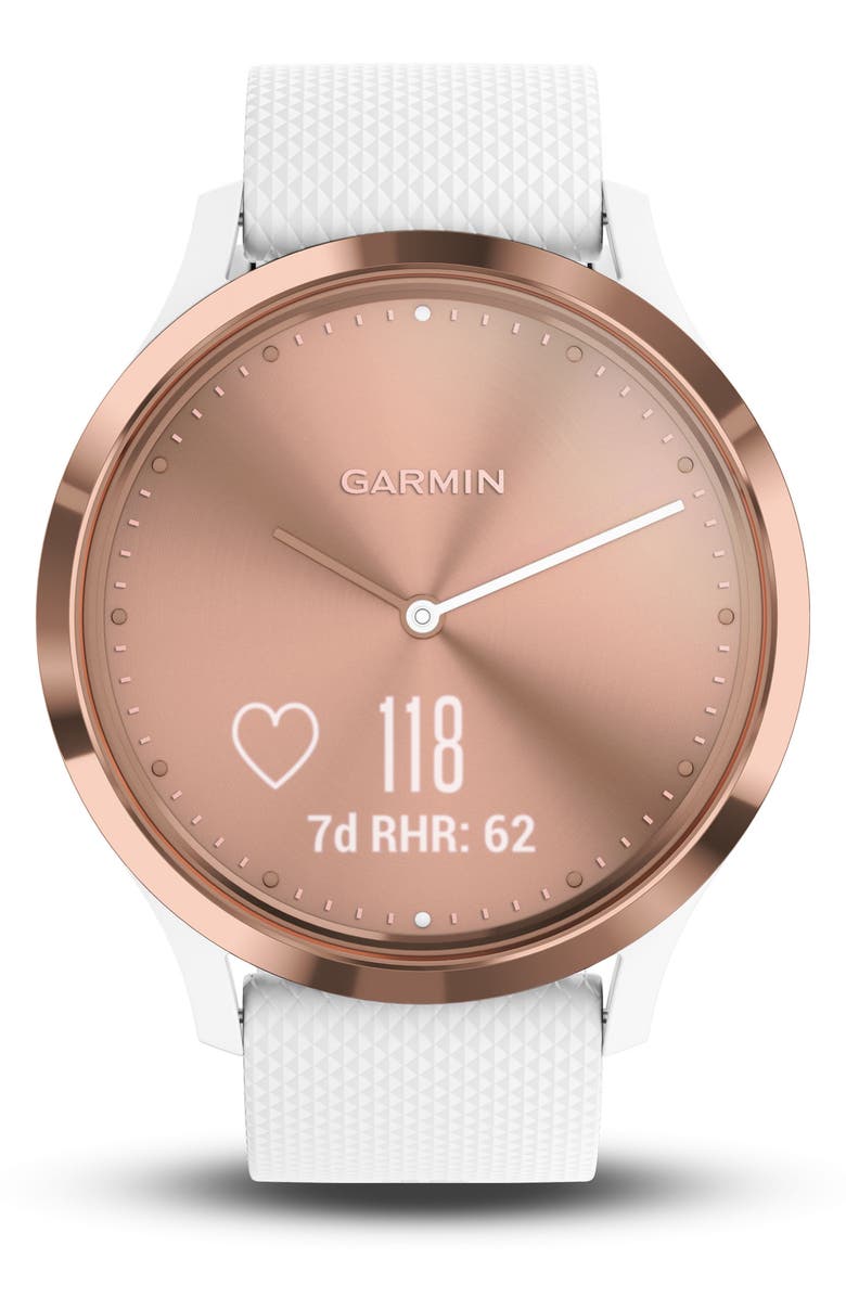 Garmin Vivomove HR Sport Hybrid Smart Watch, 43mm, Alternate, color,