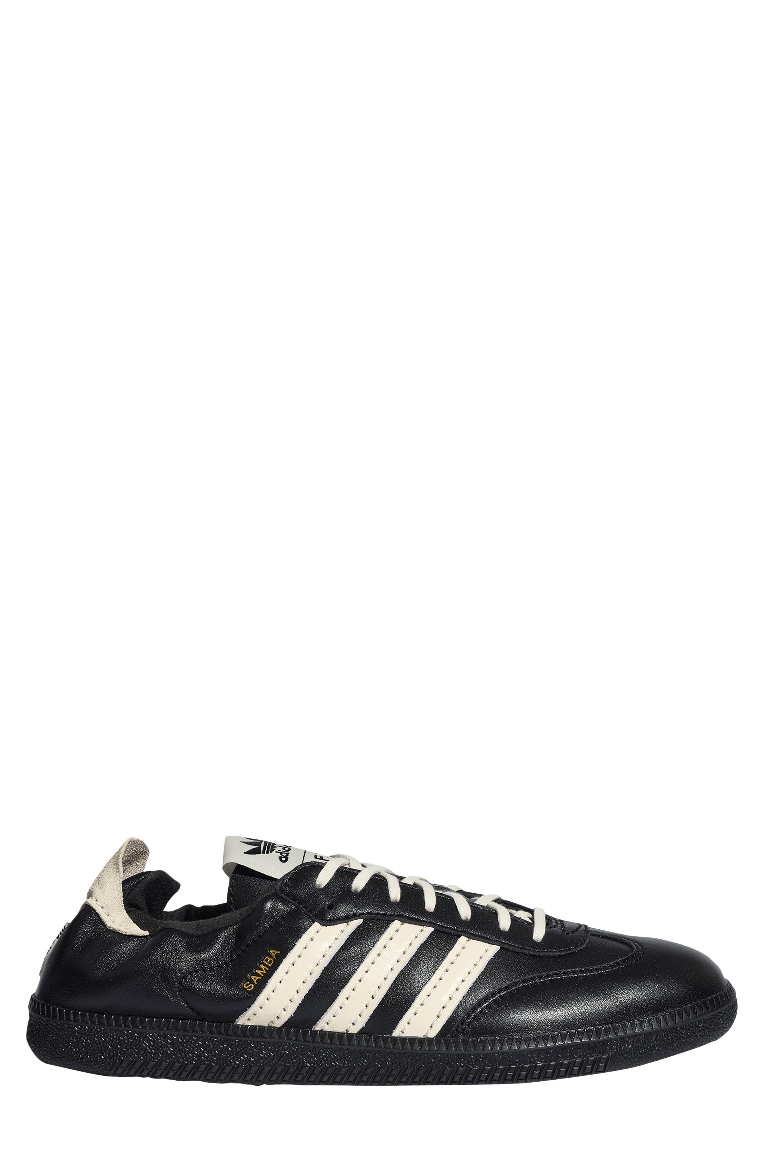 x Song for the Mute Samba OG Sneaker, Alternate, color, BLACK/ CREAM WHITE/ GOLD