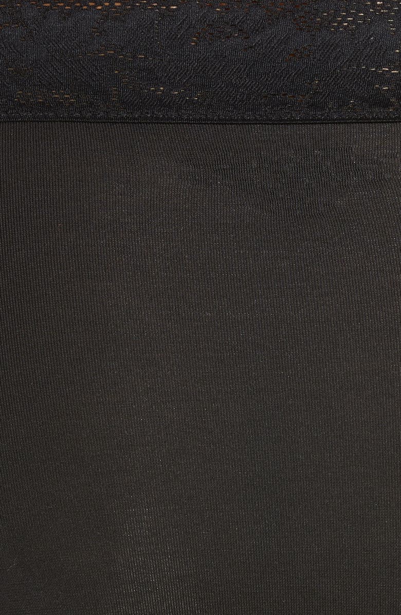 Tommy John Second Skin High Waist Lace Trim Briefs, Alternate, color,