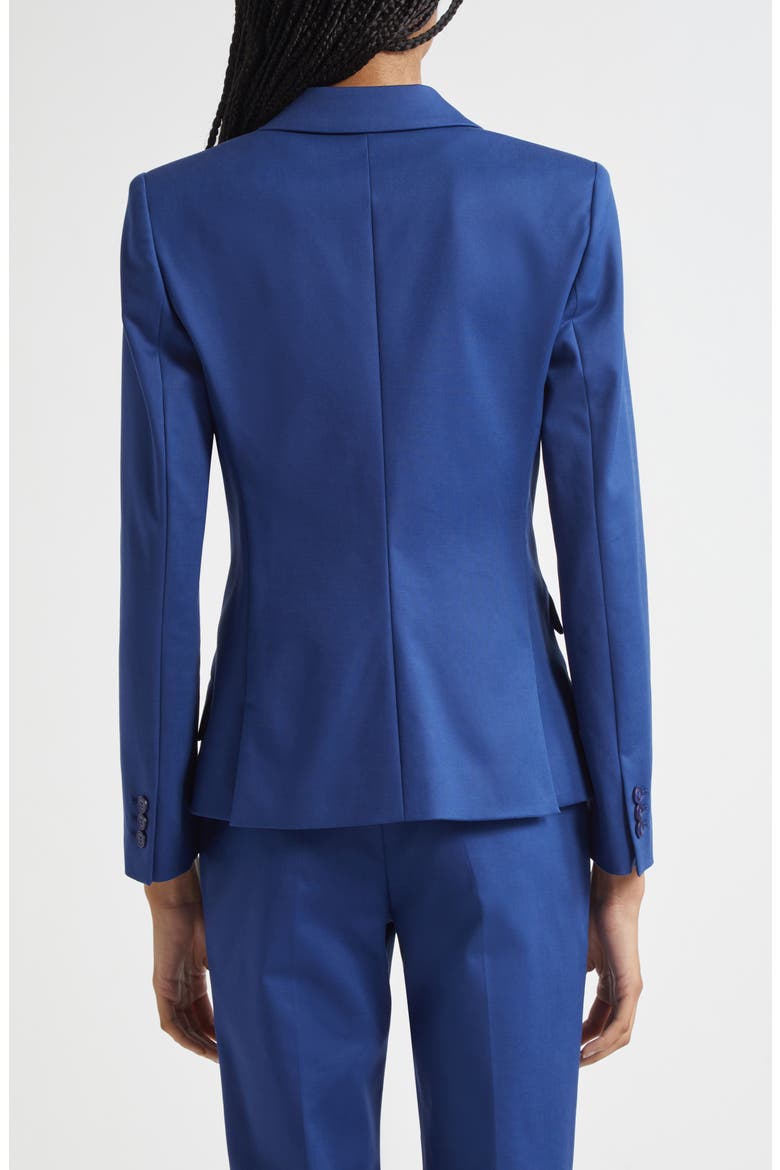 Cotton Couture Two-Button Blazer, Alternate, color, COBALT BLUE