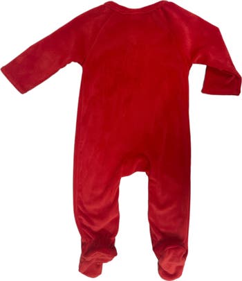 Stretchy Velvet 3-Piece Footie Set