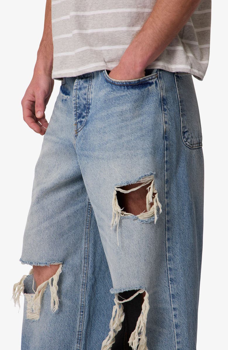 mnml Blowout Rave Ripped Jeans, Alternate, color,