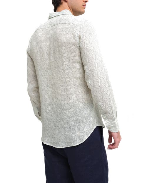 Peninsula Swimwear Lido Linen Shirt In White